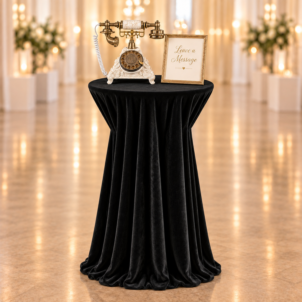 Styled Audio Guest Book Setup